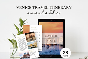 Venice Travel Itinerary Template