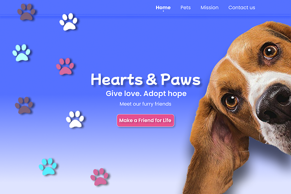 Website Template for Animal Shelter preview 5