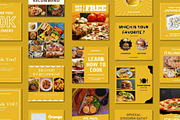 Food And Drink Social Media Template, a Templates & Theme by BoontenStudio (Thumbnail 4 of 7)