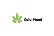 Color Weed / Marijuana / Cannabis, a Branding & Logo Template by bvcreates (Thumbnail 4 of 8)