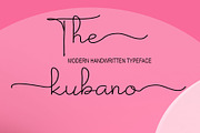 The kubano, a Script Font by Canden Meutuah (Thumbnail 1 of 7)