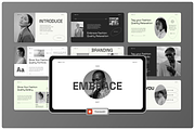Embrace - Fashion Brand Powerpoint, a Presentation Template by Annora Studio (Thumbnail 1 of 5)