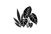 Minimal Botanical Leaf Silhouette Bu, an Illustration by Creativeshirt (Thumbnail 18 of 51)
