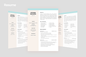 Baby Sitter Resume Template