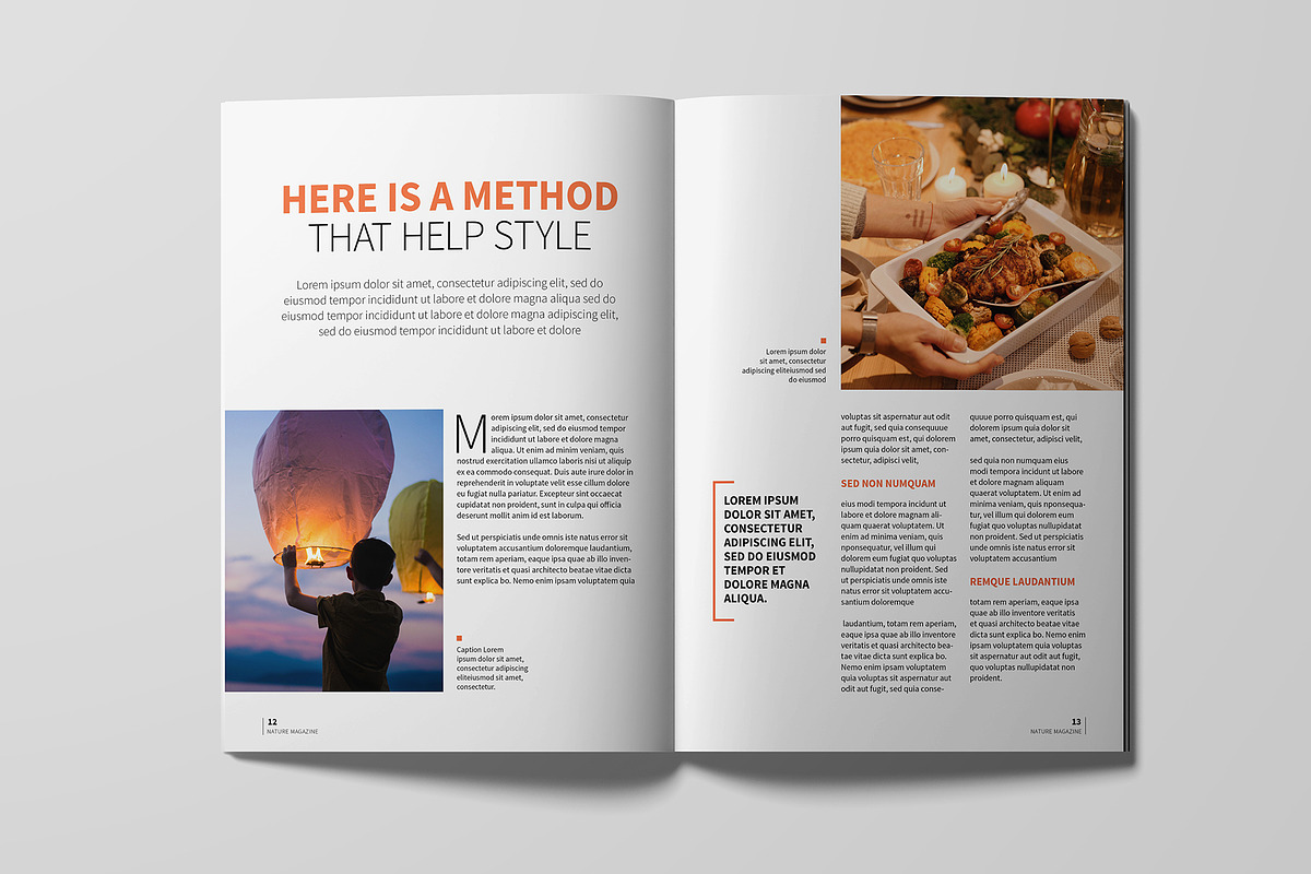 Lifestyle Magazine, a Magazine Template by xtratimebd (Photo 4 of 10)