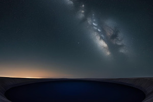 landscape night sky stock photos, a Nature Photo by ComfortQ