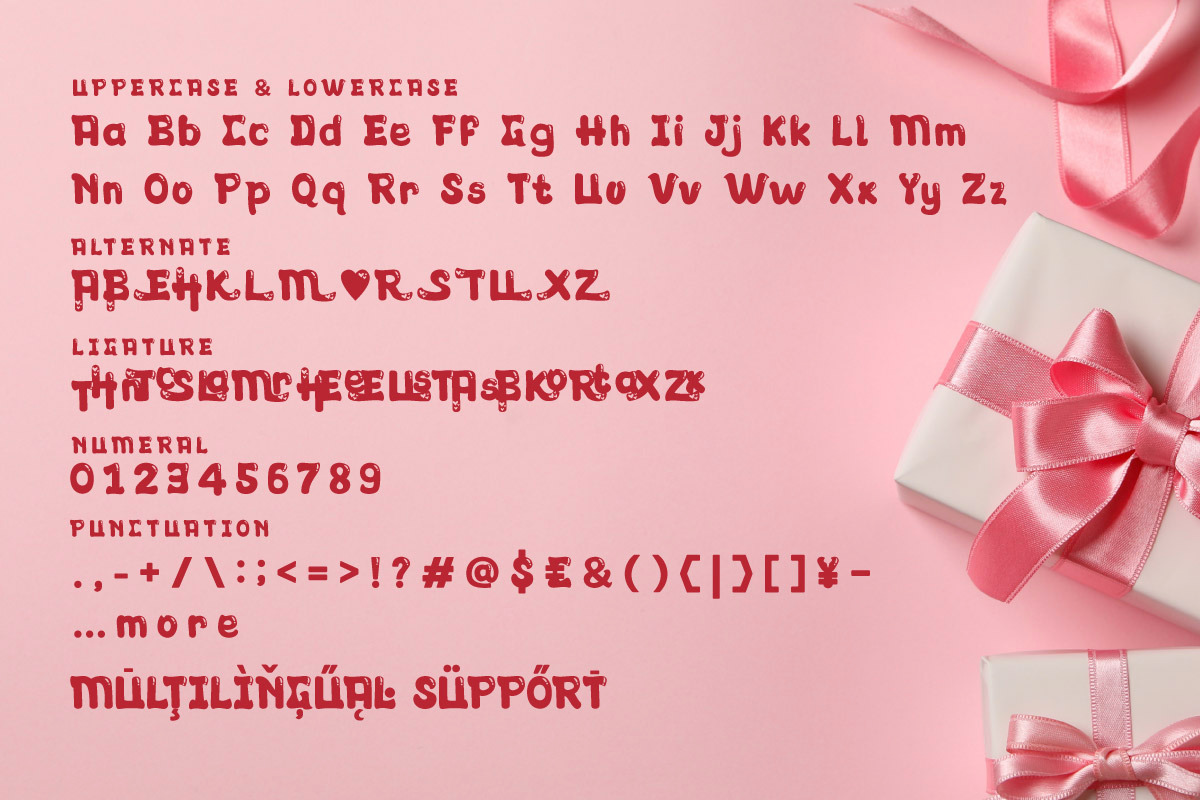 JOYI - Fun & Playful Valentine Font, a Sans Serif Font by twinstd (Photo 3 of 8)