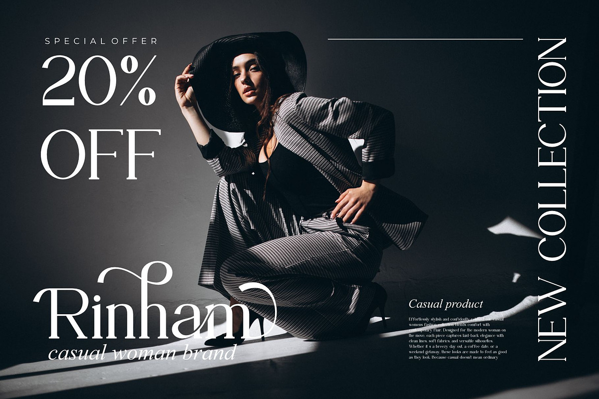 Cyendra || Modern Stylish Serif Font, a Serif Font by Ermedia Studio (Photo 6 of 10)