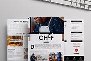 3 Page Media Kit Template, a Stationery Template by Blogger Kit Co. (Thumbnail 6 of 7)