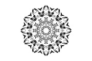 High Quality Mandala Clipart Bundle, a Decorative Illustration by NJ Himel (Thumbnail 51 of 103)