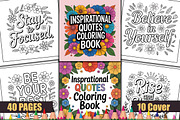 Quotes Coloring Books Bundle, an Object Graphic by protabsorkar11 (Thumbnail 6 of 14)