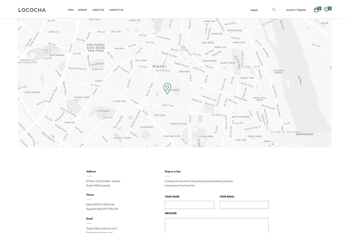 Lococha - PSD Template for Fashion, a Websites & App Template by Digipieces (Photo 4 of 16)