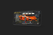 iPhone X Multilayer Mockup #7, an iPhone Mockup by Seven Lights (Thumbnail 3 of 5)