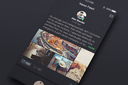 Social App UI, an App Template by ALEX BENDER UI STORE (Thumbnail 4 of 5)