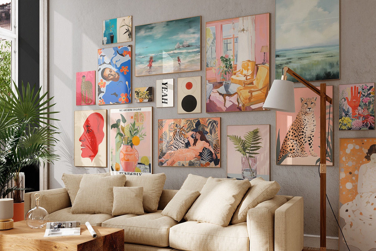 300 Eclectic Prints, a Background Graphic by Purple (Photo 3 of 16)