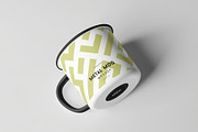 Metal Mug Mock-up, a Cups & Container Mockup by zippypixelstudio (Thumbnail 6 of 16)