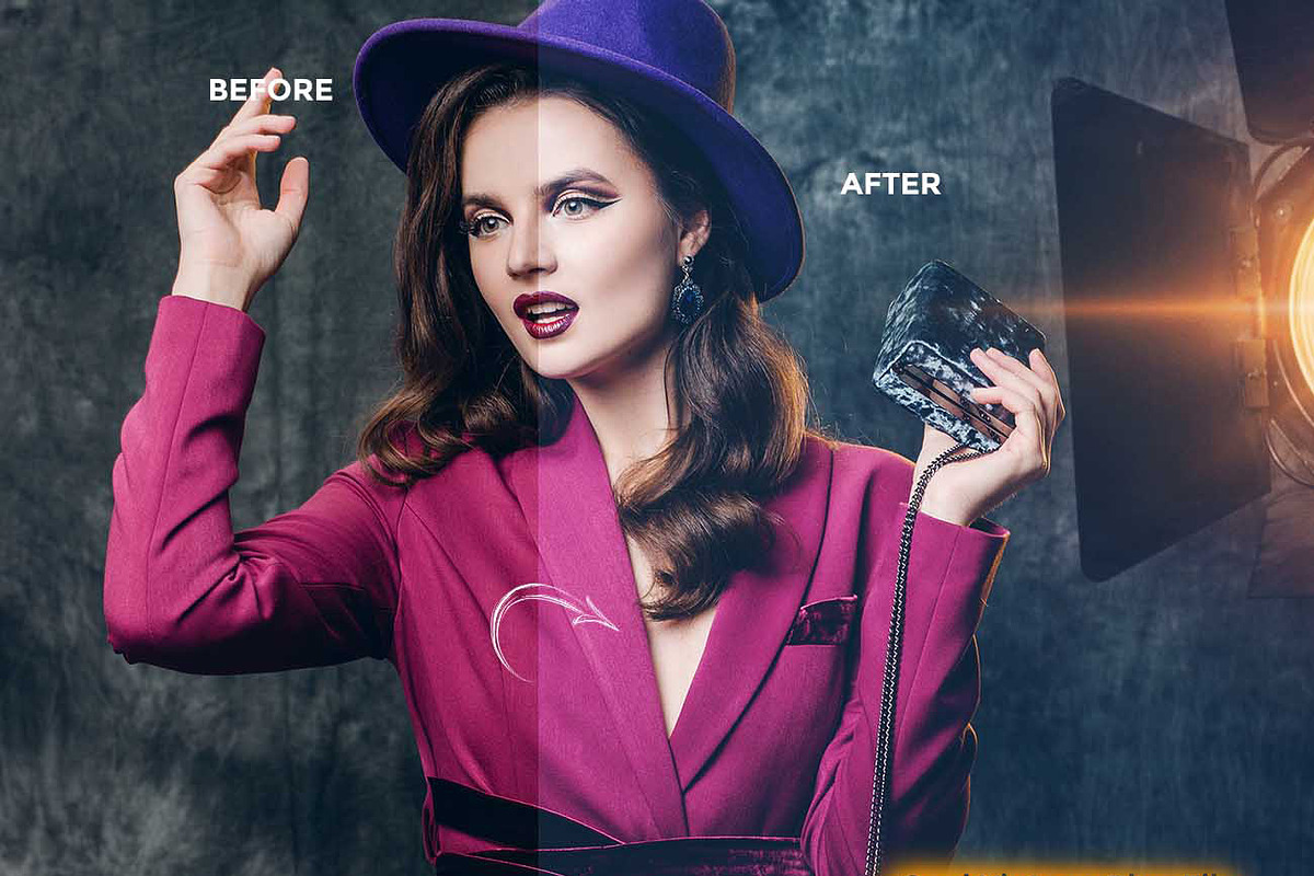 25 Analog FX Photoshop Action Bundle, an Action Add-On by Studio Retouch (Photo 38 of 59)