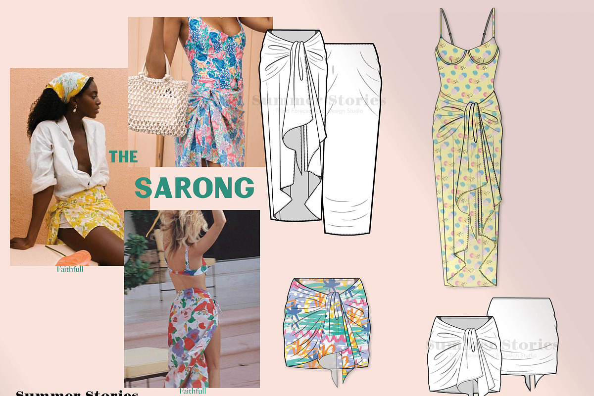 High Res Fashion Beachwear Flats, a Graphic by Summer Stories (Photo 7 of 8)