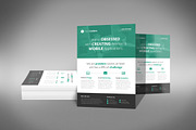 Flat Design Corporate Flyer, a Flyer Template by Creativenauts (Thumbnail 2 of 4)