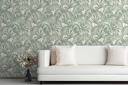 Bright Palm Leaves, a Wallpaper Graphic by MalyskaStudio (Thumbnail 3 of 5)