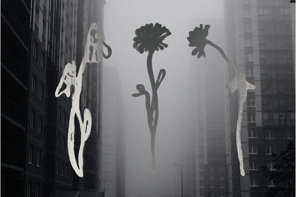 Bloom: 80 Ink Botanical Pack, a Decorative Illustration by Veyla (Photo 13 of 17)