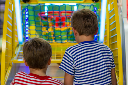 Entertainment center and children's