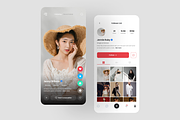 Fire - Social App UI Kit, an UI Kit Template by iDoodle Studio (Thumbnail 3 of 4)