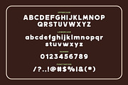 Mocha Muffin Food Typeface Font, a Sans Serif Font by Rasio Studio (Thumbnail 2 of 7)
