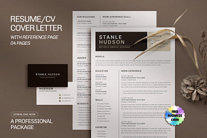 Resume Template / CV, a Resume Template by Artisan Vibes