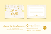 New Year GREETING CARD CANVA TEMPLAT, a Card Template by The Little Lily Studio (Thumbnail 5 of 5)