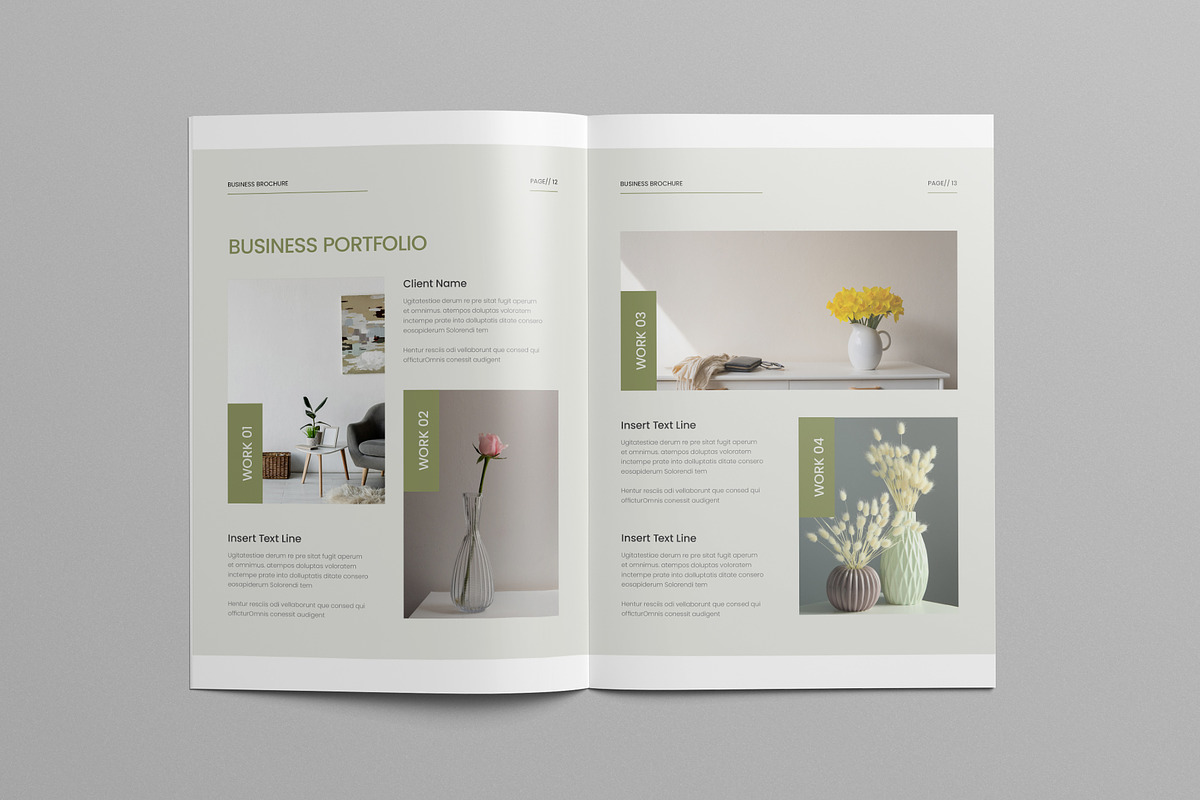 Brochure Design, a Brochure Template by Pixelpick