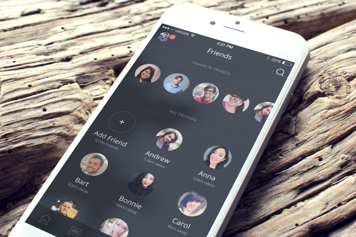Flux - iPhone App Template, a Templates & Theme by Ionut Zamfir (Photo 2 of 5)