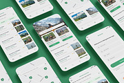 Hiking & Bike Routes & Trekking App, an App Template by nagaredesignstudio (Thumbnail 1 of 2)