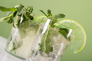 Mojito featuring alcohol, alcoholic, and bar