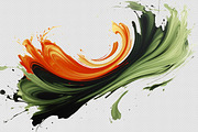 Paint brush strokes. 31 images, a Decorative Illustration by Handmadefont (Thumbnail 5 of 10)