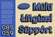 CS Cruise 3D, a Sans Serif Font by Craft Supply Co. (Thumbnail 7 of 8)