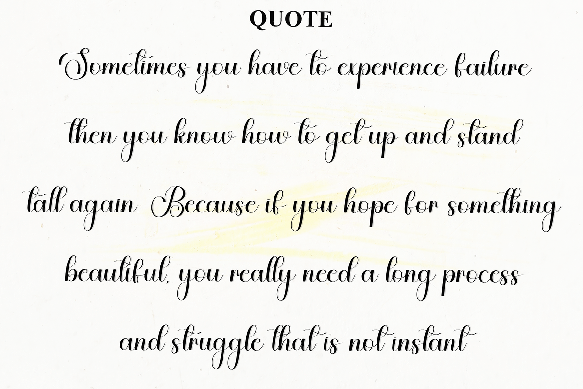 Beauty Signature, a Handwritten Font by FreshTypeINK (Photo 4 of 8)