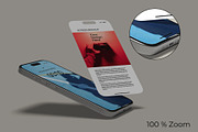 Phone Screen Mock-up, an iPhone Mockup by Lxadesign (Thumbnail 6 of 11)