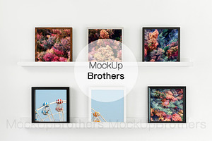 Square frame mockup mock up 07