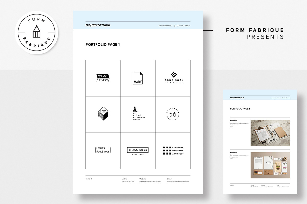 Resume/CV, a Resume Template by Form Fabrique (Photo 9 of 14)