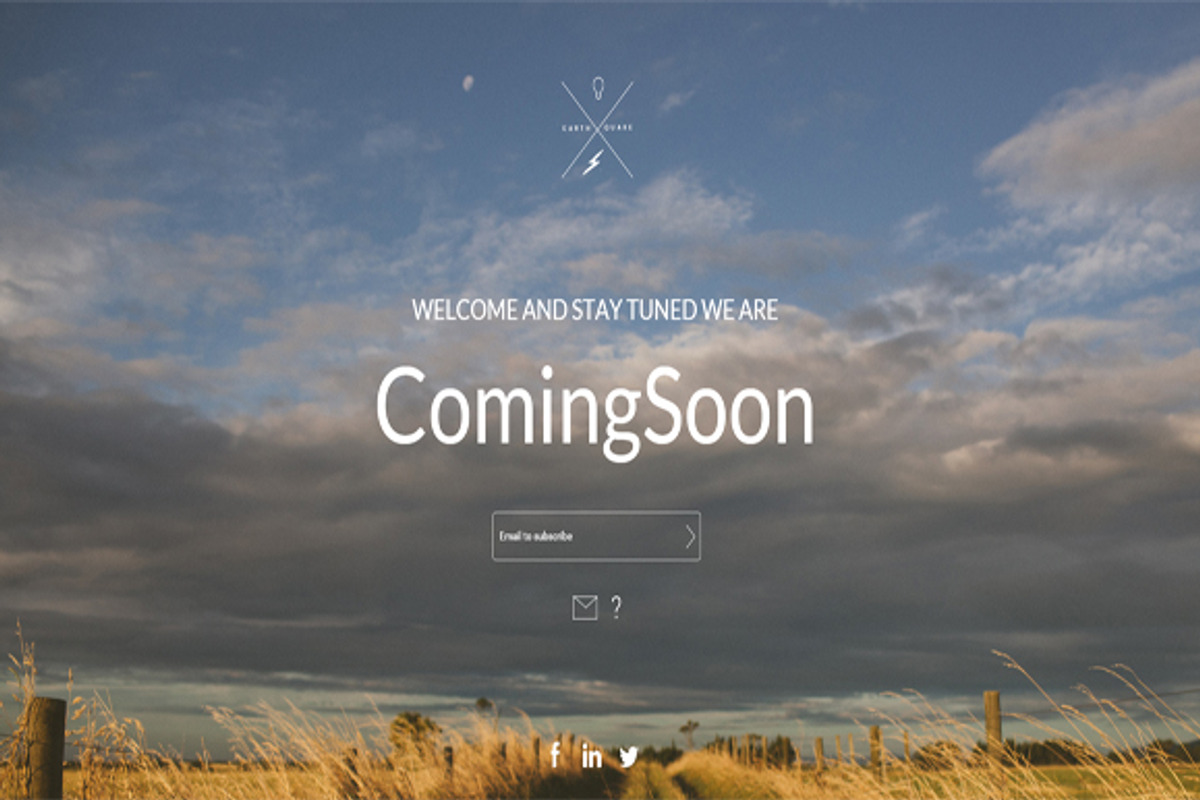 Freeland Coming Soon Template, a Landing Page Template by earthquake (Photo 5 of 5)