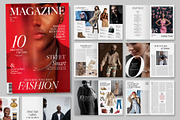 Fashion Magazine Template, a Magazine Template by BrandPacks (Thumbnail 2 of 7)
