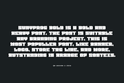 Sunyprog Bold Heavy & Logotype Font, a Sans Serif Font by QR Design Studio (Thumbnail 6 of 8)