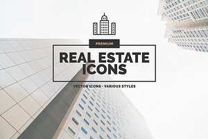 Premium »Real Estate« Icons