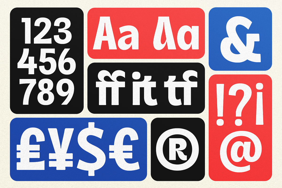 HS Mische - Retro Display Font, a Font by Haps Space (Photo 2 of 19)