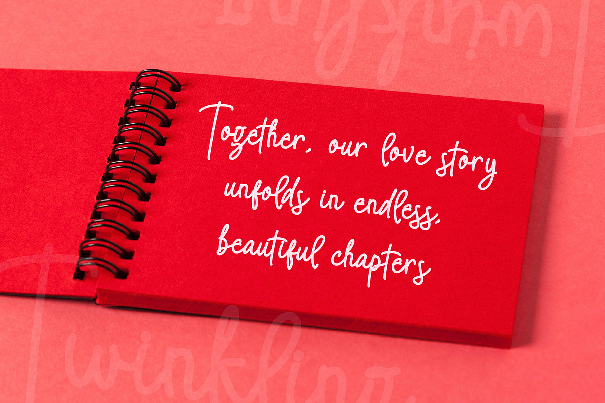Twinkling Original, a Handwritten Font by Integritype Studio (Photo 14 of 15)