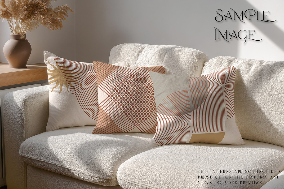 Throw Pillows with Smart Objects, a Mockup by mock-ups (Photo 7 of 12)