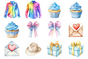 Retro Father's Day PNG Clipart, a Seasonal Illustration by CitraGraphics (Thumbnail 2 of 6)