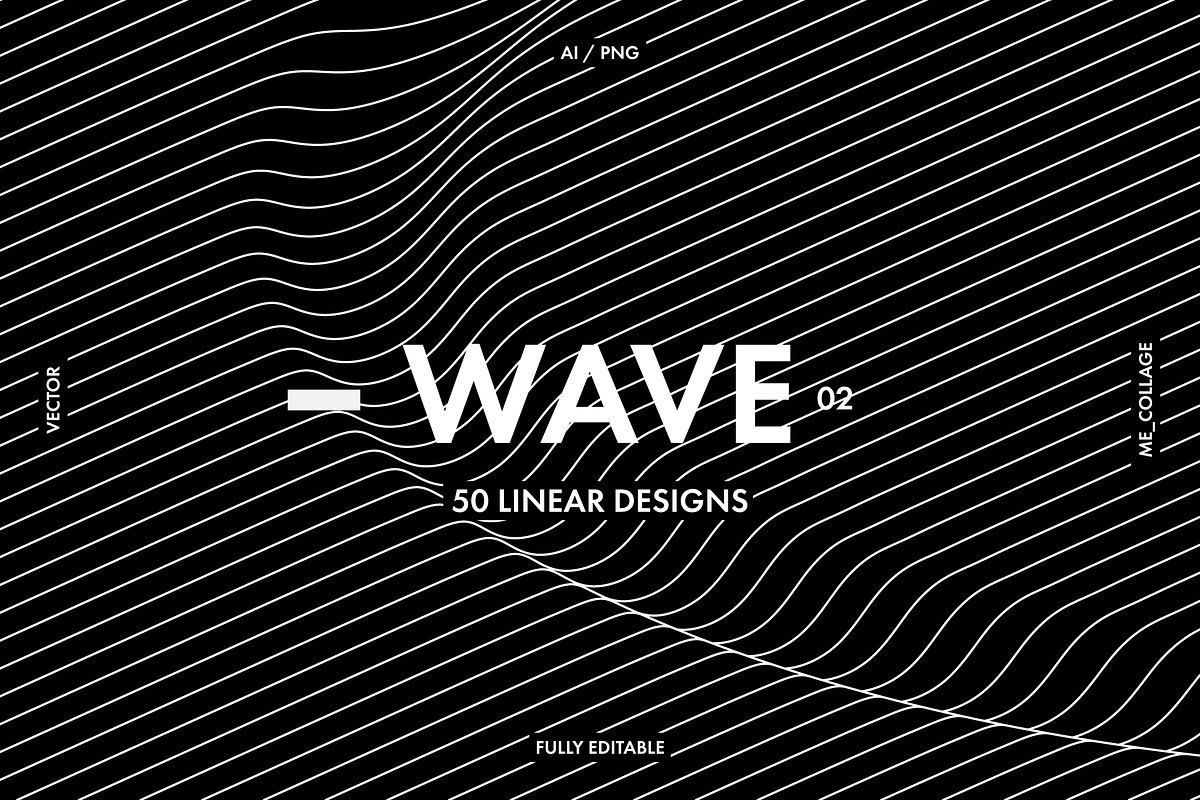 WAVE 02 - 50 Minimal Linear Designs, an Object Graphic by ME_COLLAGE (Photo 31 of 32)