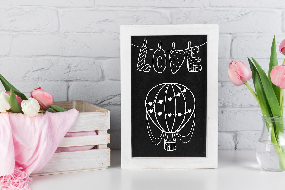 Valentine’s Day Romantic Line Art, an Object Graphic by ArtGiftsStudio (Photo 2 of 5)